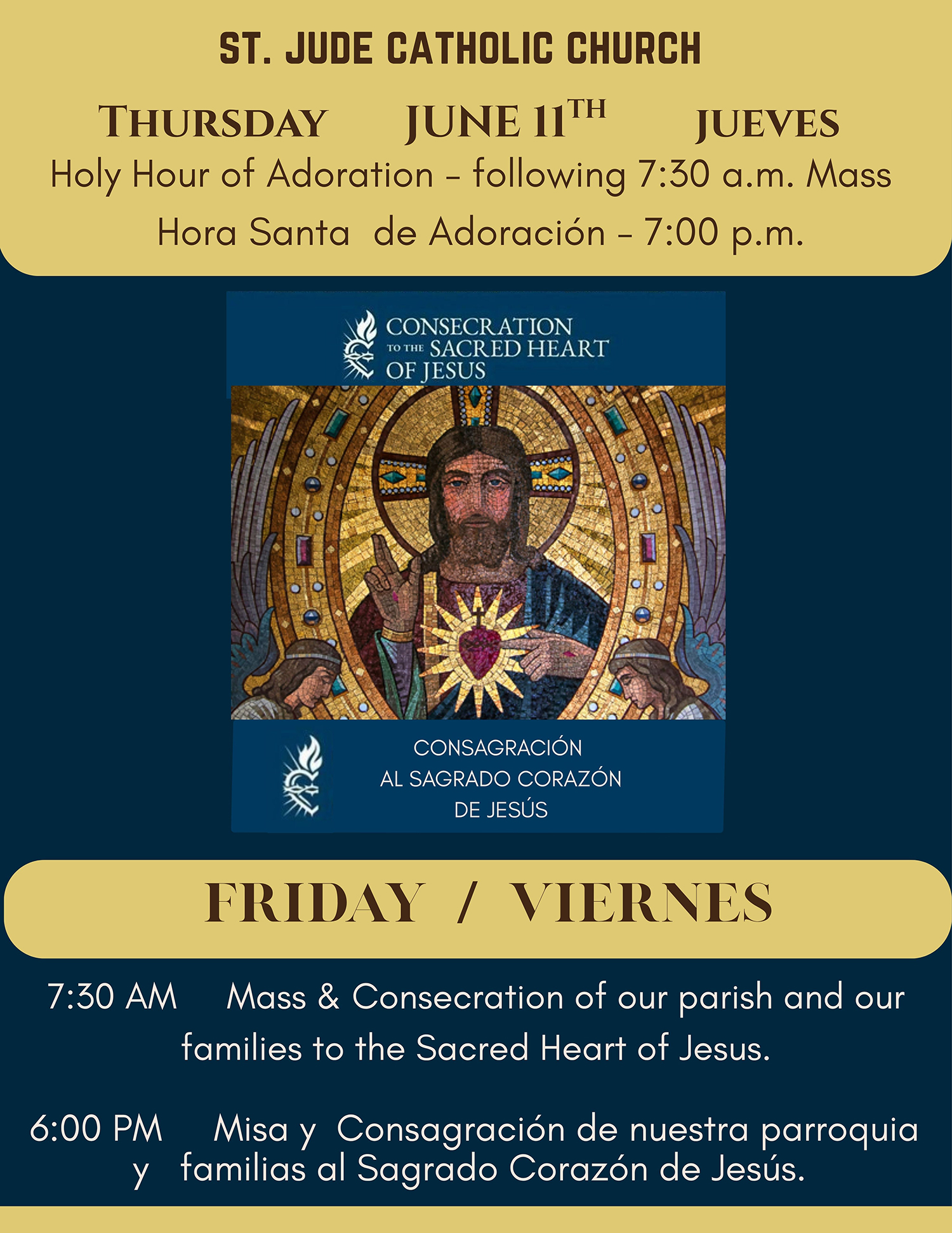 USA Consecration